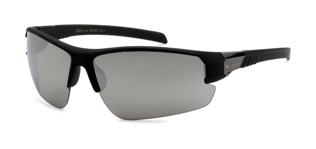 XLoop Shield SunglassesSemi Rimless Sport Wrap SunglassesSunrayzz